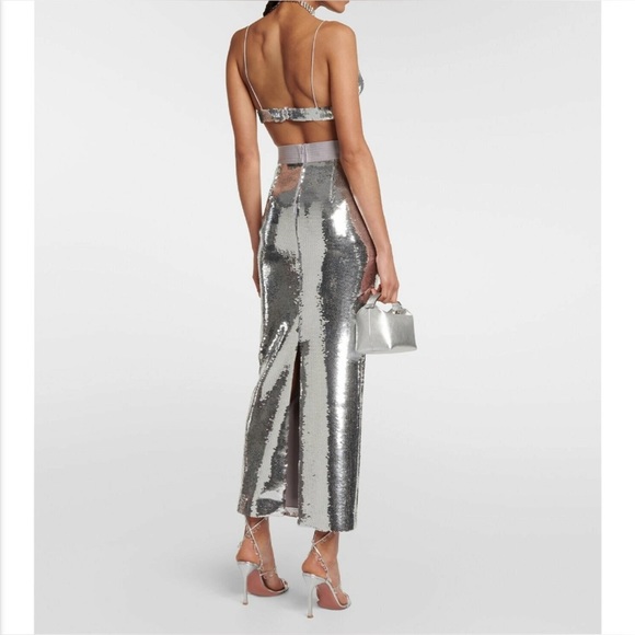 Sequin-embellished bra top - Picture 2 of 3